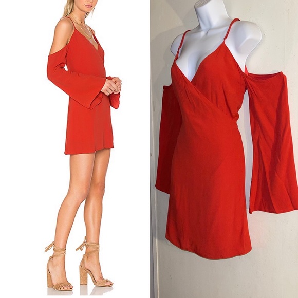 Lovers + Friends Cutout Shoulders Wrap Dress - Picture 5 of 10